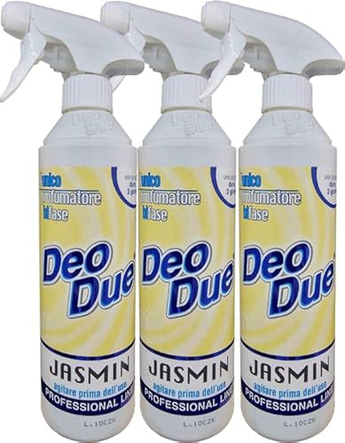 Deo 2 500 ml 3 Stück Verschiedene Duftnoten: Weiß Blau Grün Gelb Aloe Arancia Mela Kiefer Vanille Muschio Blumen Türkis Citrus Jasmin EROTIK Lufterfrischer Raumduft Jasmin