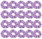 Didder 20 elastici in velluto viola chiaro, morbidi elastici per capelli per donne e ragazze, accessori per capelli