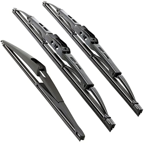 Trades-Best Front- und Heckscheibenwischer Set für Corsa C | 2000-2006