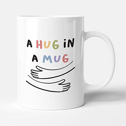 Victorian Printing Co - Hug in A Mug - Sentimental Gift Mug, Ceramic, 11fl.oz.