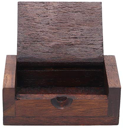 Zahnstocherhalter aus Holz Zahnstocher-Aufbewahrungsbox für Zahnreinigungstaschen-Zahnstocherspender