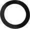 Oshhni 1 Stück Bass Hole Protector Pads verbessern die Klangqualität Ersatzteile Drum Rings, Schwarz
