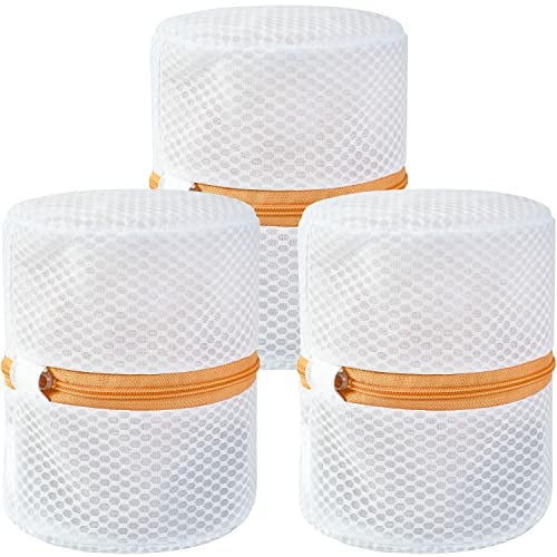 Prezon BH Wäschesäcke Mesh Wäschesäcke Waschmaschine Tasche für Intimitäten Dessous und Delikatessen mit Premium-Reißverschluss, 3 Set
