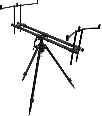Mikado Kaiju Rod POD 3 Tripod High Pod massiver Stabiler Variabler Rutenhalter für 3 Ruten