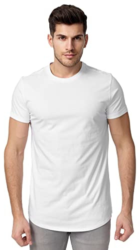 Tazzio T-Shirt Herren Rundhals Shirt Rundkragen Basic E105