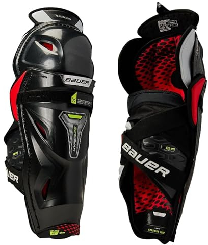 BAUER Vapor Hyperlite Eishockey Schienbeinschoner, Senior (Größe: 16.0)