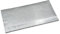 Ignifuge 123 – Tapis en fibres de céramique aluminium 600 x 300 x 5 mm, silicate d'aluminium, résistant à la chaleur jusqu'à 1260 °C, densité du matériau 200 kg/m³, isolation pour cheminées et poêles