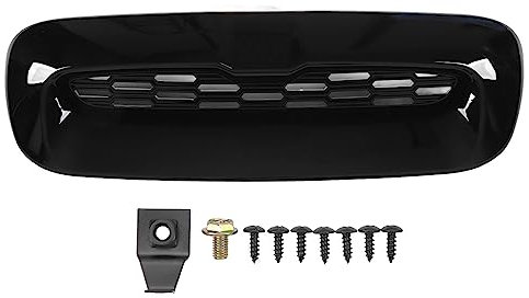 Para MINI Cooper S R56 Embellecedor De Ventilación Del Capó Del Motor Delantero, Exterior Del Automóvil Estilo Negro Brillante Reemplazo De Accesorios De Actualización De Estiramiento Facial Para R56