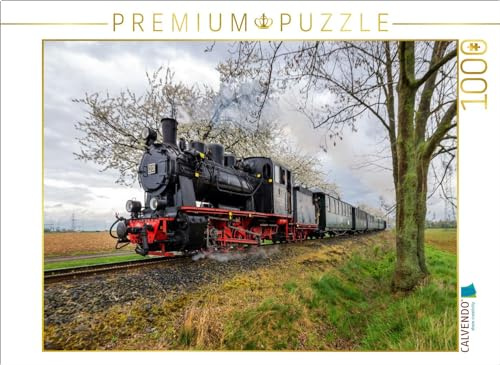 CALVENDO Puzzle Die Lok20 der Bergwarksbahn | 1000 Teile Lege-Größe 64 x 48 cm Foto-Puzzle für glückliche Stunden