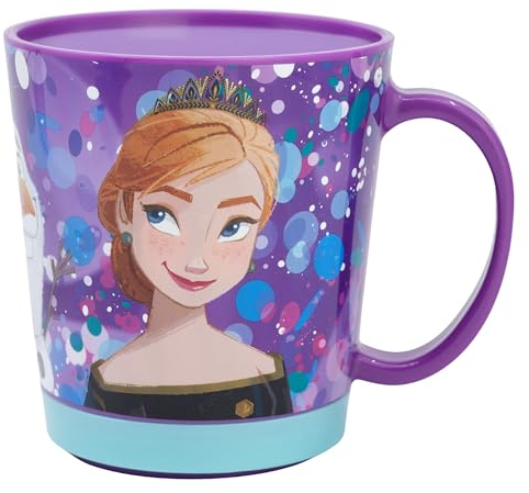 Taza antivuelco de plástico 410 ml de Frozen