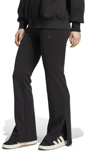 Adidas Women's All SZN Soft Lux Flared Pants, Black, Large