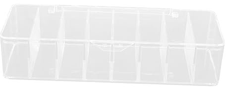 Gadpiparty 1 Set Cable Management Box Wire Cable Storage Compartment Clear Desk Organizer Charge Cord Organizer Power Stripe Protector Hide Power Strip Cable Storage Container