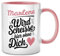 Seness Wird scheisse hier ohne dich Tasse mit Spruch lustig, Abschiedsgeschenk Kollegen Jobwechsel, beste Kollegin Abschied Geschenk witzig, Lieblingskollegin, Rente Ruhestand Renteneintritt (NameH)