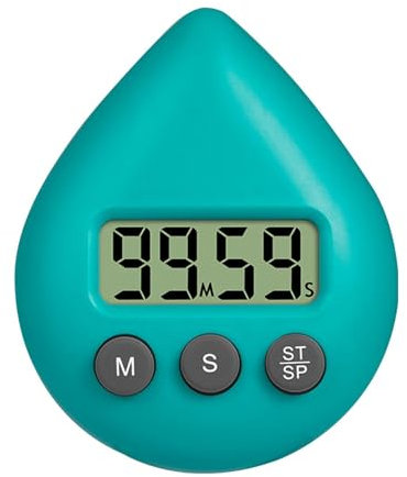 Minuteur numérique de douche, horloge de salle de bain étanche, économiseur d'énergie, minuterie numérique de cuisine, minuterie de brosse à dents, minuterie résistante à l'eau pour la cuisine