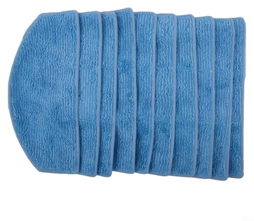 Almohadillas de repuesto para aspiradora Tikom G8000 Pro para Honiture para robot aspirador G20, almohadillas de microfibra lavables y reutilizables (10 unidades)