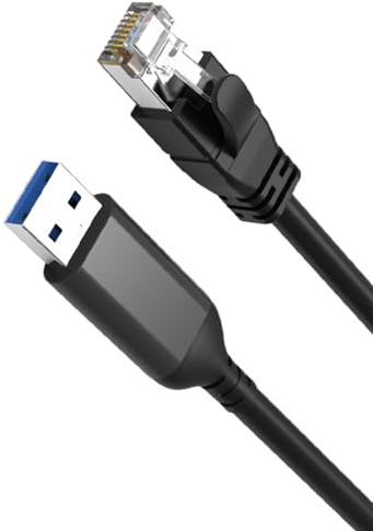 Adaptador USB a Ethernet Gigabit de red RJ45 a USB 3.0, convertidor de Internet para ordenador portátil, cable Gigabit LAN