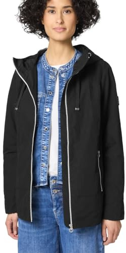 Street One Damen Jacke mit Kapuze und Zipper
