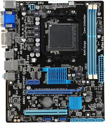 Schede madri Fit For ASUS M5A78L-M LE/USB3 | Presa AM3/AM3+ Scheda Madre DDR3 SATA II PCI-E 2.0 ATX 760G for FX-6300 4200 CPU