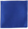 Pochette Costume Bleu Roi - Mouchoir de Poche Homme Bleu Royal - Accessoire Carré Poche de Veste - Mariage, Cérémonie