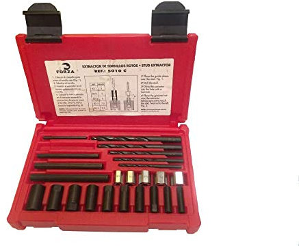 FORZA JUEGO DE EXTRACTOR PARA TORNILLOS ROTOS BROCAS IZQUIERDAS