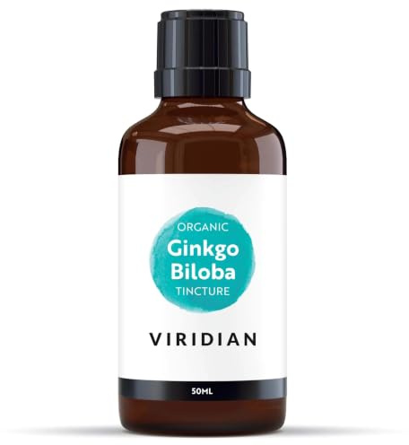 Viridian -100% Organic Ginkgo biloba Tincture 50ml