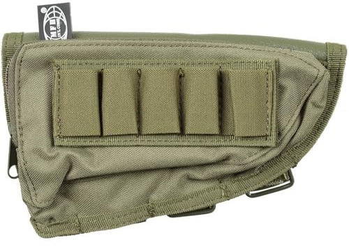 Gewehrschaft-Tasche, oliv, gefüttert
