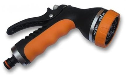 Ecoline Gartenbrause mit 8 Funktionen Pistolenform