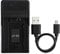 LP-E5 USB Charger for Canon EOS 1000D, EOS 450D, EOS 500D, EOS Kiss F, EOS Kiss X2, X3, EOS Rebel T1i, XS, Xsi Camera and More