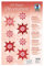 Ursus 21820099 - 3D Paper Dekoration Sterne, rot, Material für 8 große und 8 kleine Sterne, inklusive Bastelanleitung, ideal als winterliche Wand -, Fenster -, und Raumdekoration