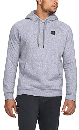 Under Armour Men Rival Fleece Po Hoodie, Breathable & Fast-Drying Running Hoodie, Men's Hooded Jumper with Kangaroo Pocket