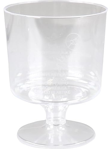 540 Trinkbecher PS 0,17 l Ø 6,6 cm · 8,6 cm glasklar mit Fuß Weinglas