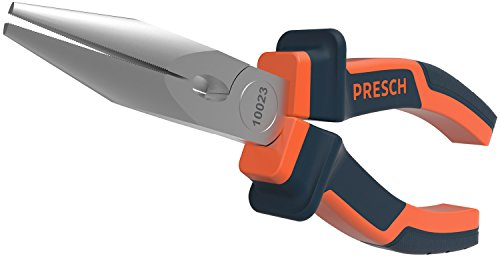 Presch pinza a becchi appuntiti da 160 mm - Piccola pinza professionale con lame - Pinza a punte mezzotonde a più strati