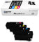 4X Müller Printware Toner für Xerox Workcentre 6025 6027 ersetzt 106R02756-106R02759 Set