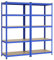 Yaheetech 2X Lagerregal 180 x 90 x 45 cm Schwerlastregal Steckregal max. 1325 kg belastbar pulverbeschichtete Werkstattregal Kellerregal