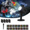 OUSFOT Luces de Proyector, Luces Navidad Impermeable Exterior con 16 Diapositivas de Patrón para Fiesta, Navidad, Festivos