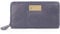 Catwalk Collection Handbags - Portefeuille Femme Cuir - Porte Monnaie Moyen - 8 Emplacements pour Cartes - RFID Blocage - Gallery Purse - Bleu