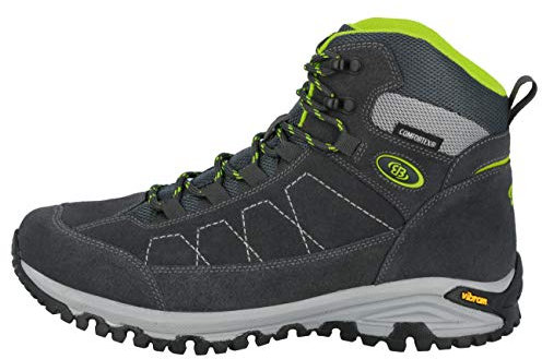 Brütting Herren Mount Adams High Outdoor-& Trekkingschuh, Anthrazit Lemon, 40 EU
