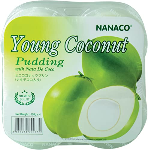NANACO Pudding mit Baby-Kokosnuss, 432 g