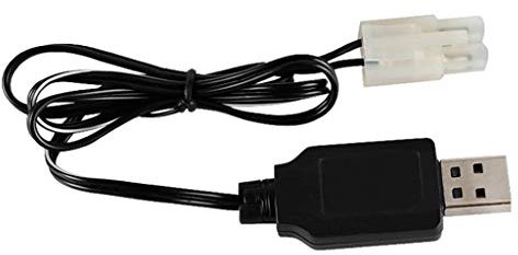 Ocobudbxw Battery USB Charger Ni-Cd Ni-MH Batteries Pack KET-2P Plug Adapter 8.4V 250mA