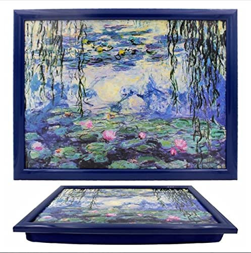 The Leonardo Collection LP48102 Monet Water Lilies Cushioned Lap Tray