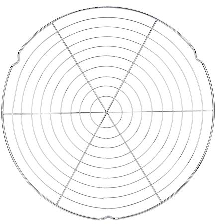 Haofy Barbecue Grillnetz, Metallgrill Grillrost, Rund, Antihaft-Grill Drahtgitter Ersatz für Outdoor-Grill, Picknick, Camping