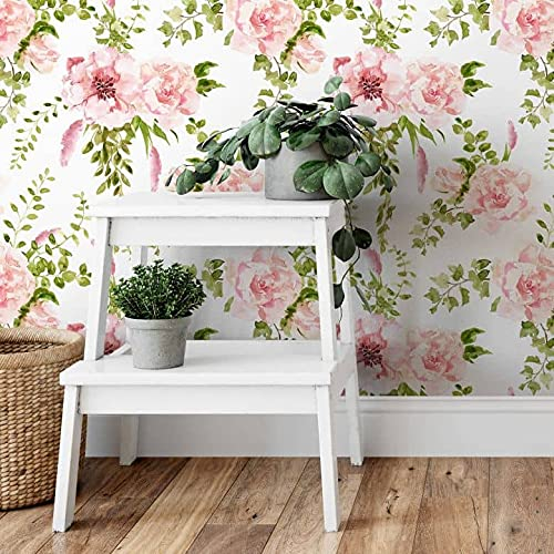 K&L Wall Art Waldtiere Vliestapete Fuchs Mustertapete für Kinder Tapeten Mädchen Jungen Kinderzimmer Eule Hase Tapete 048 m x 528 m