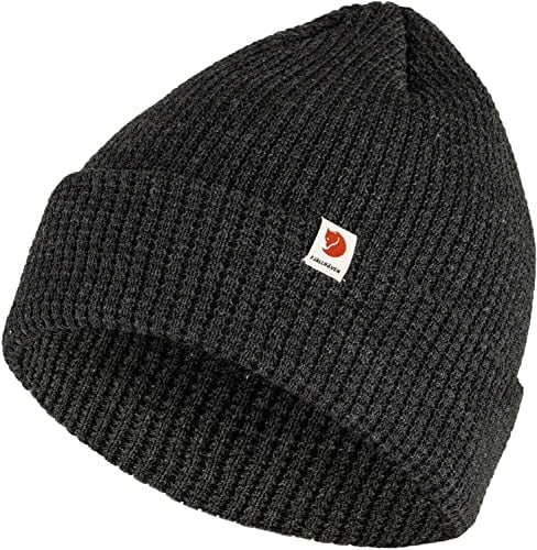 Fjällräven Unisex Tab Hat Beanie-Mütze, Dark Grey, Einheitsgröße EU
