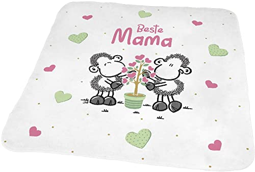 Sheepworld 47413 Magic Towel Beste Mama, Baumwolle, 30 cm x 30 cm, Mehrfarbig