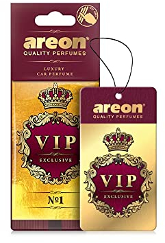 AREON Luxus-Auto-Parfümkarte, VIP, exklusiv, 3 Stück