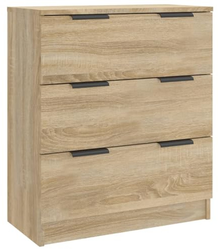 vidaXL Sonoma Oak Sideboard 60x30x70 cm Hardwood