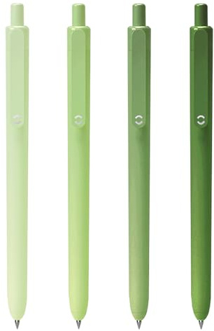 HeTaoCat 0.5mm Fine Point Retractable Gel Ink Pens (Turquoise)