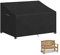 VANSHEIM Housse Banc de Jardin 2 Places Housse de Protection pour Banc de Jardin 2 Places Housse de Banc de Jardin Imperméable Housses pour Mobilier de Jardin Résiste UV Tissu Oxford 135x70x63/89cm