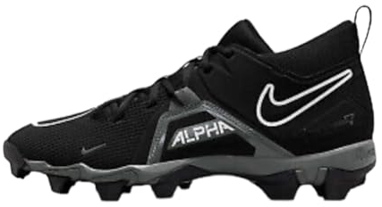Nike Alpha Menace 3 Shark Herren Fußballschuhe, Schwarz/Weiß-Eisengrau., 46 EU