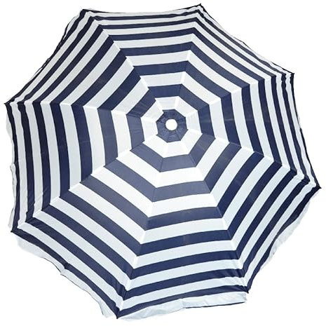 Parasol polyester bleu marine 200 cm